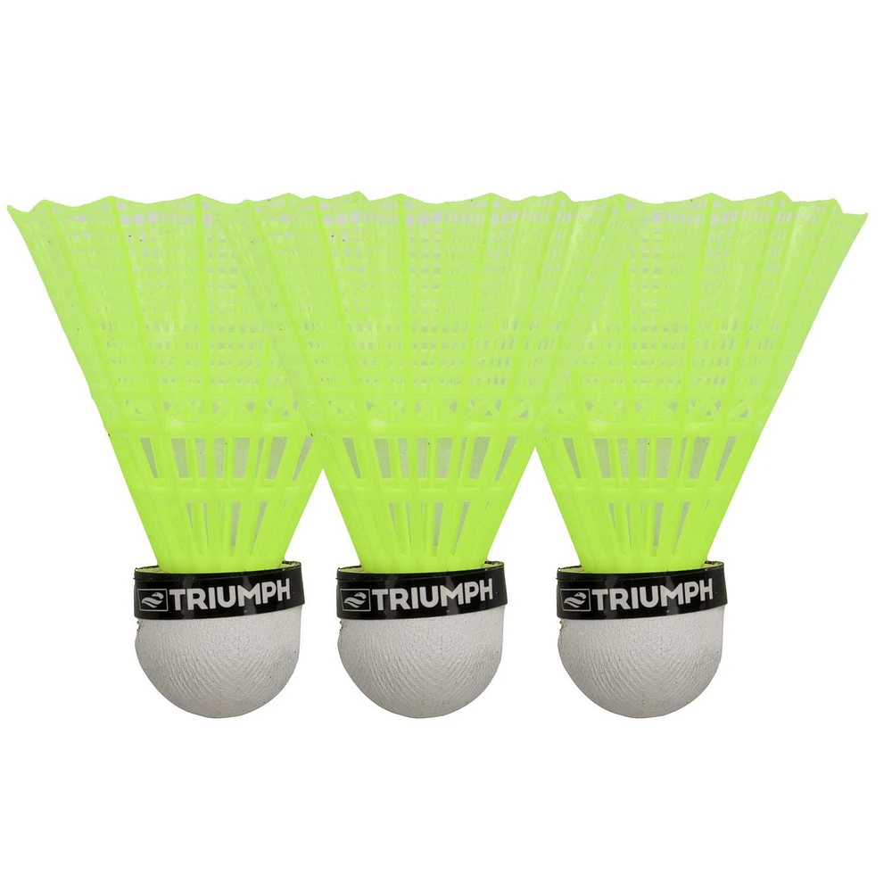 TRIUMPH 4-Square 2-in-1 Volleyball / Badminton Outdoor Game Set