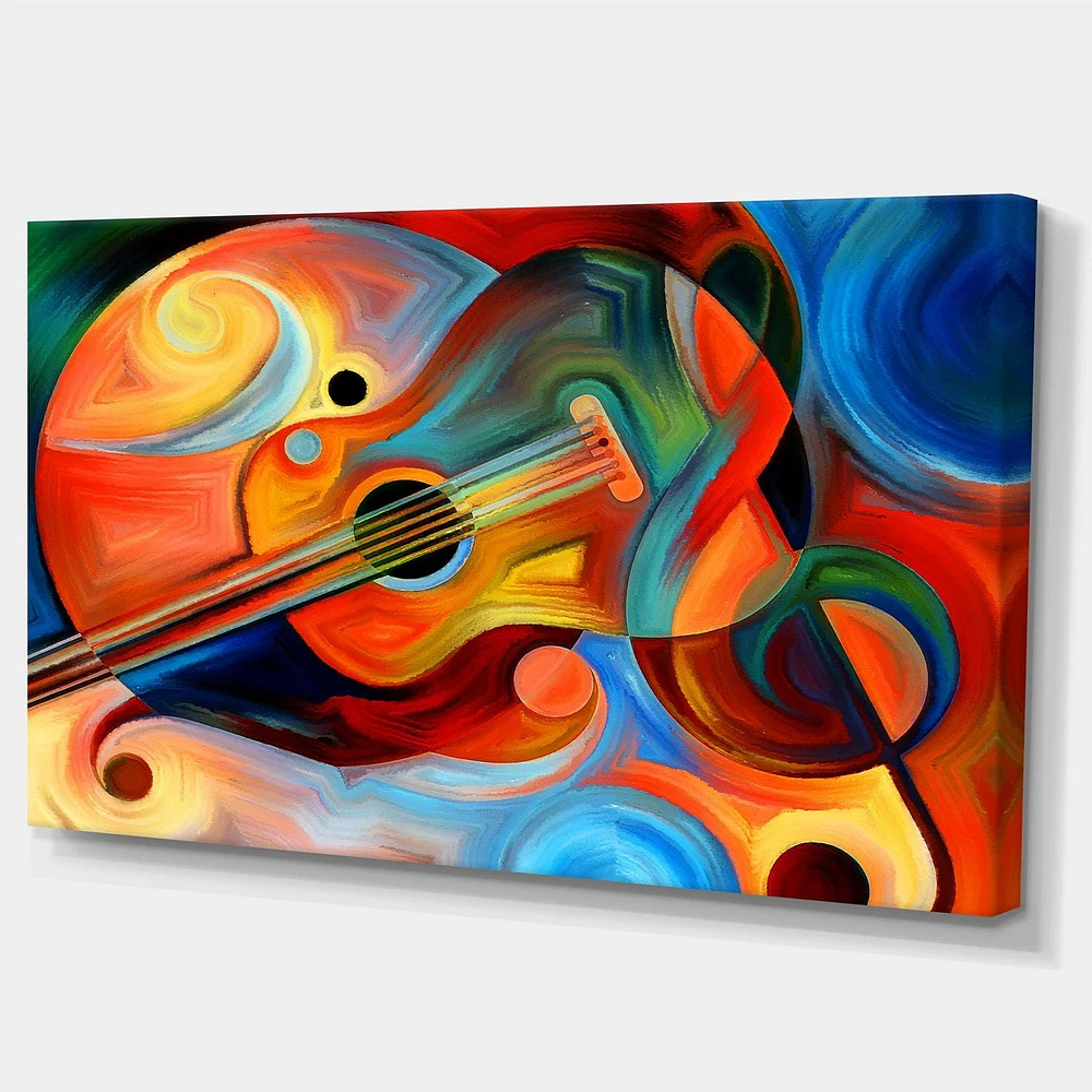 Designart Music and Rhythm Canvas Wall Art