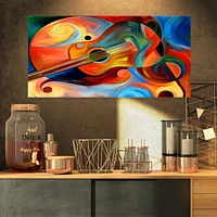 Designart Music and Rhythm Canvas Wall Art