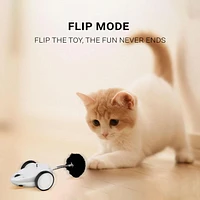 INSTACHEW Purechase Smart Cat Mouse Toy, white