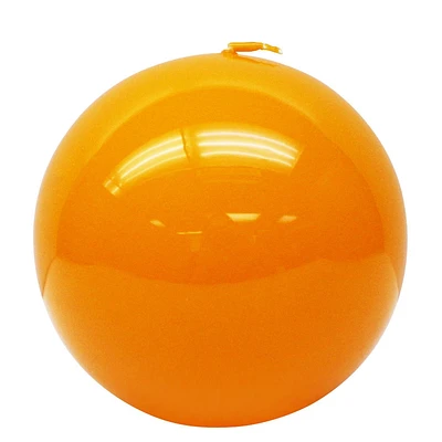 Bougie en forme de boule haute brillance, non parfumée