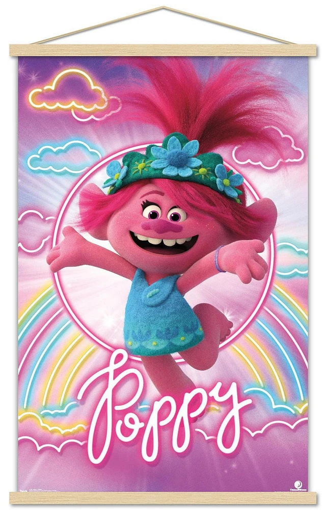 DreamWorks Trolls 2 - Poppy Wall Poster, 22.375" x 34" Framed