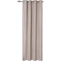 Safdie & Co. Curtain Foulard Room Darkening 84L Taupe