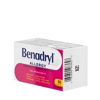 Benadryl Caplets 60 unités