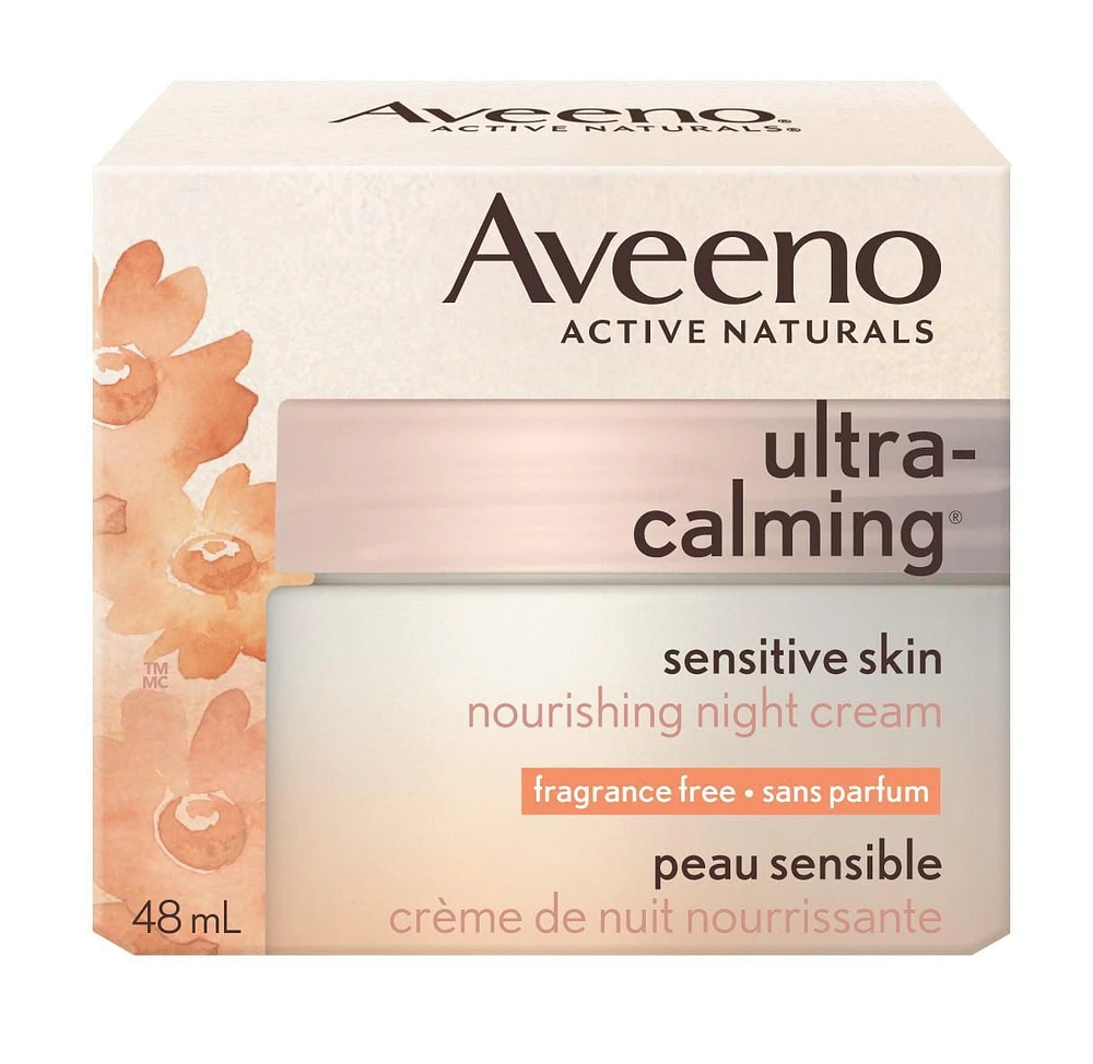 Aveeno Ultra Calming Night Moisturizer for Dry Skin