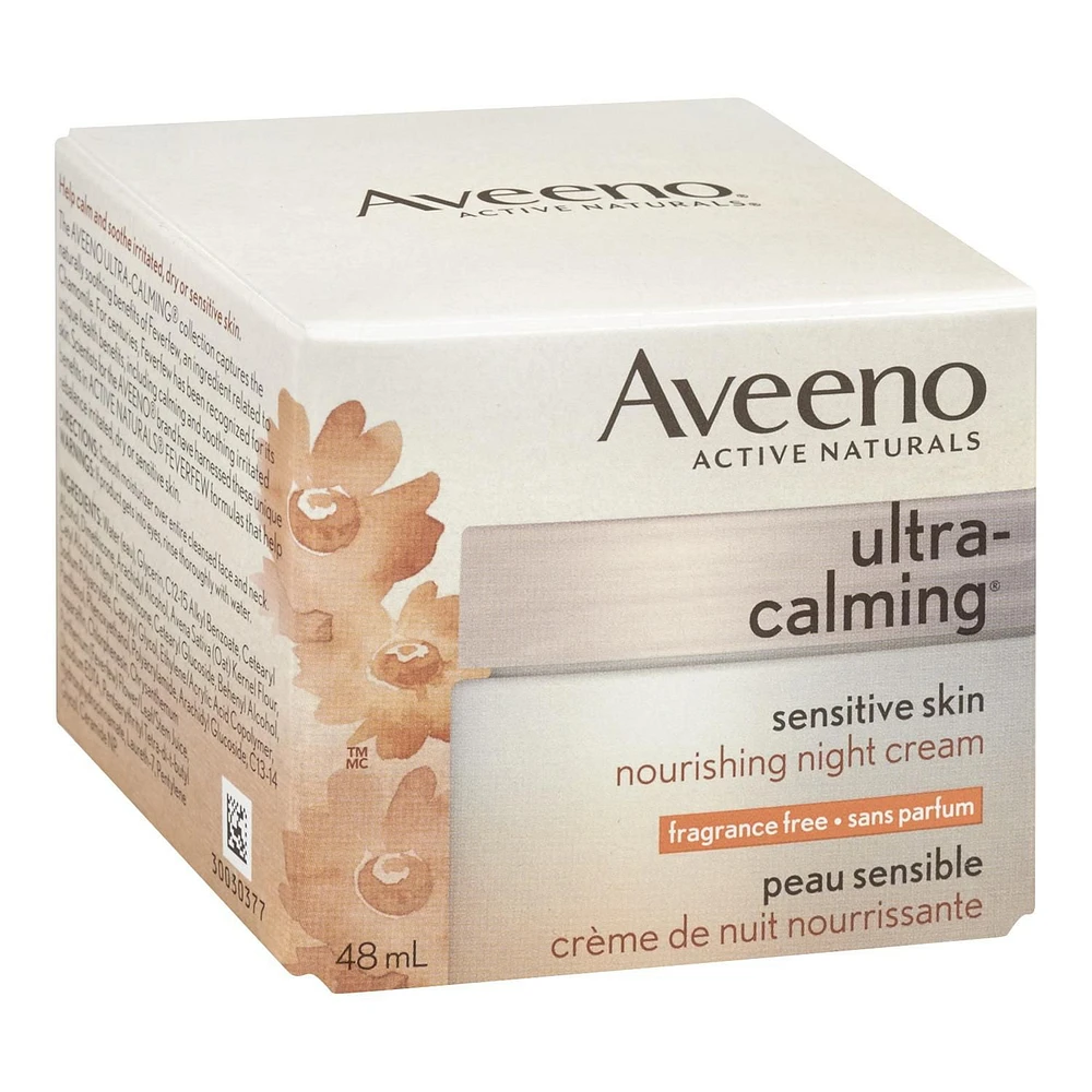 Aveeno Ultra Calming Night Moisturizer for Dry Skin