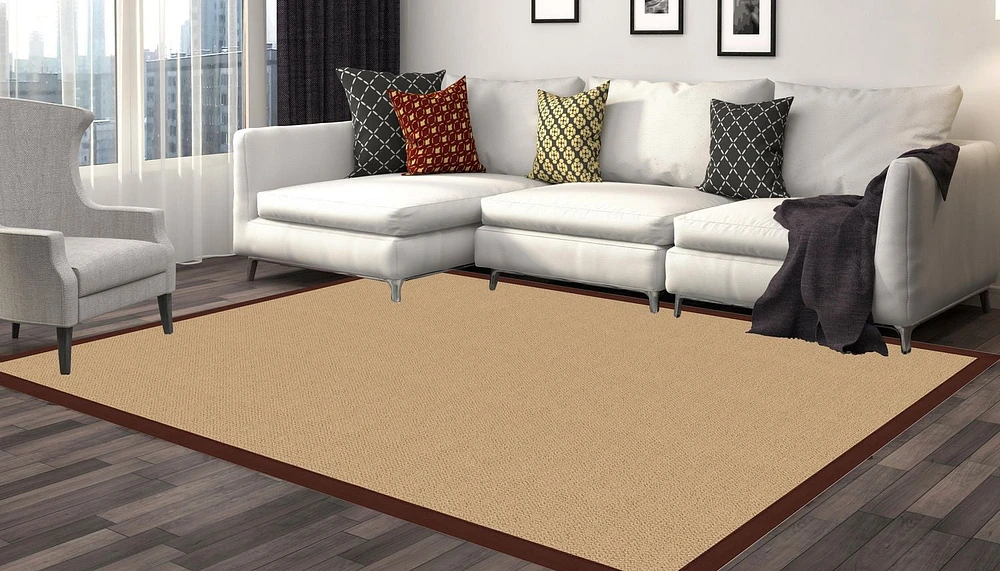 Athena Sisal & Green 8' x 10'1" Area Rug