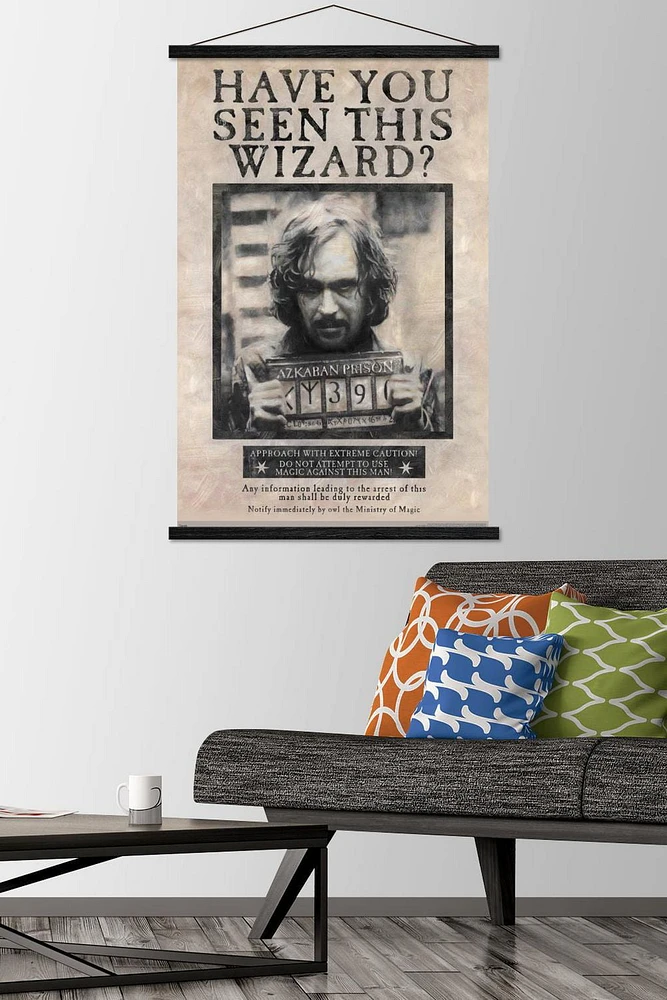 The Wizarding World: Harry Potter - Sirius Black Wanted Poster Wall Poster, 22.375" x 34"