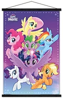 Hasbro My Little Pony Movie - Adventure Wall Poster, 14.725" x 22.375" Framed