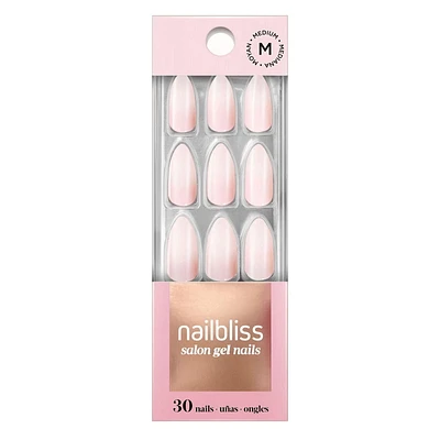 DASHING DIVA - GEL NAIL - QUEEN OF NEUTRALS Ongles prêts- à- coller