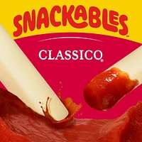 Bâtonnets Snackables Au Produit De Fromage Mozzarella Fondu, Sauce Marinara, Chapelure, Barquette De 59, 5 G Lunchables Snackables