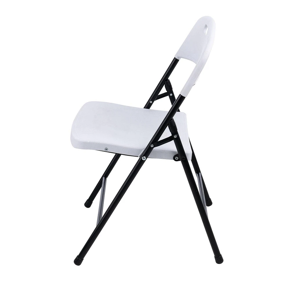 Peakform White Folding Chair