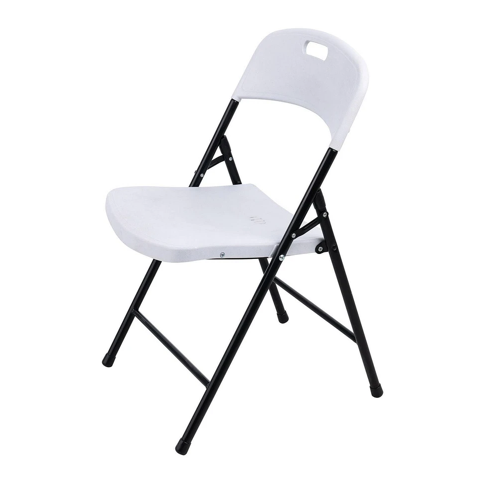 Peakform White Folding Chair