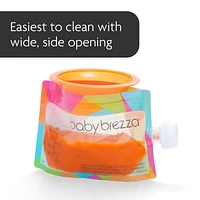 Pochettes réutilisables faciles à remplir et à nettoyer de Baby Brezza, pour la nourriture de bébé