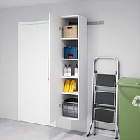 Prepac HangUps 15 inch Narrow Storage Cabinet