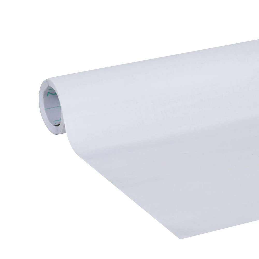 EasyLiner Contact Paper Adhesive Solids Shelf Liner, White, 20 in. x 20 ft.