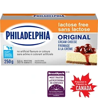Philadelphia Original Cream Cheese, Lactose Free, 250g