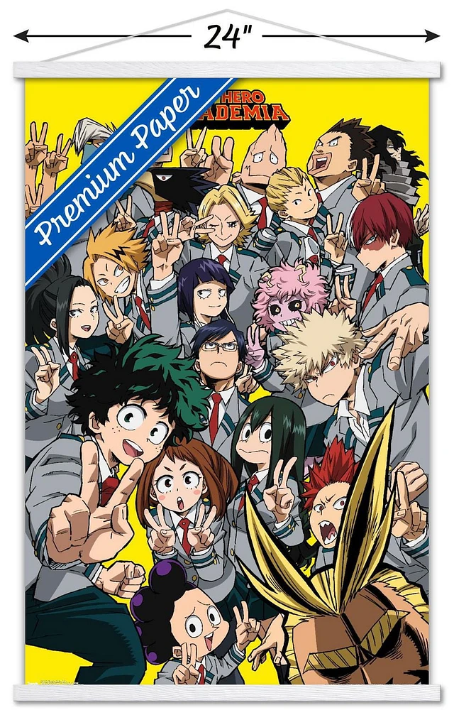 My Hero Academia - Selfie Wall Poster, 22.375" x 34"