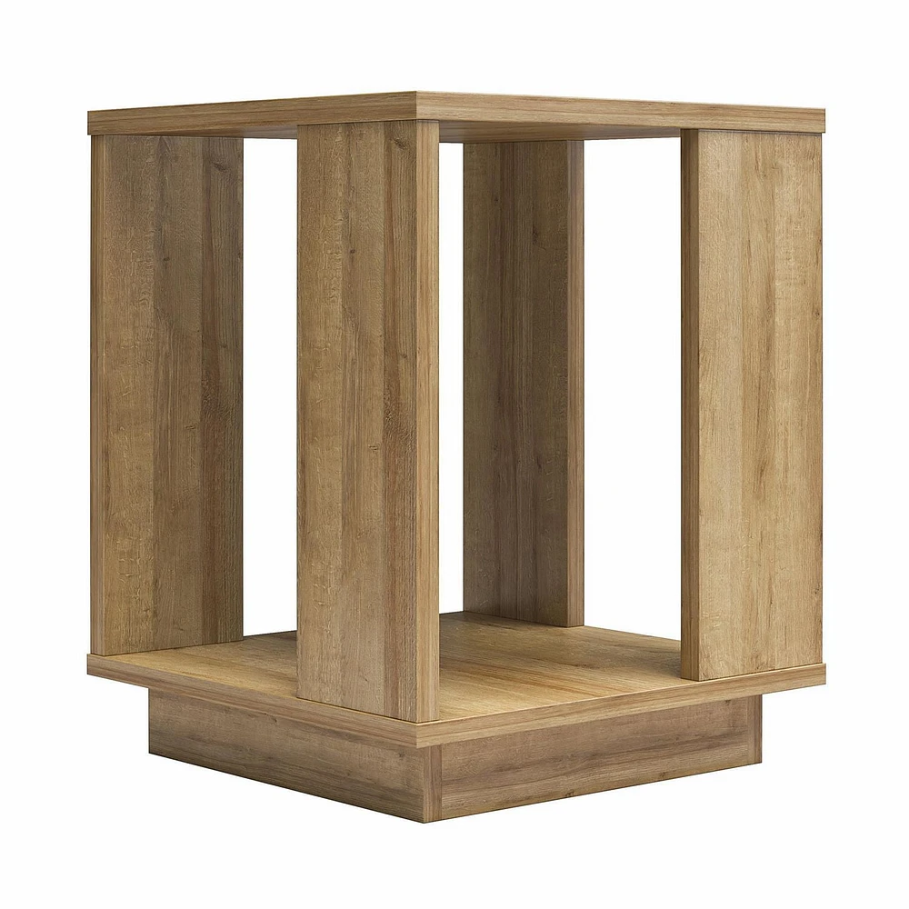 Ameriwood Home Knowle Contemporary Side Table, Natural