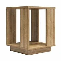 Ameriwood Home Knowle Contemporary Side Table, Natural