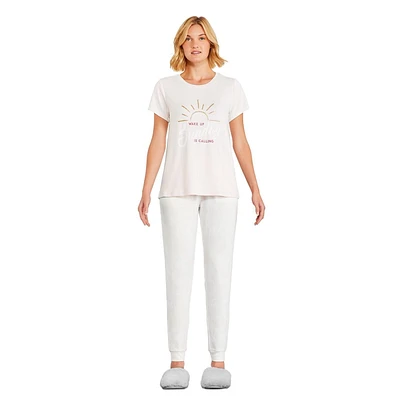 George Women's Hacci Pajamas 2-Piece Set