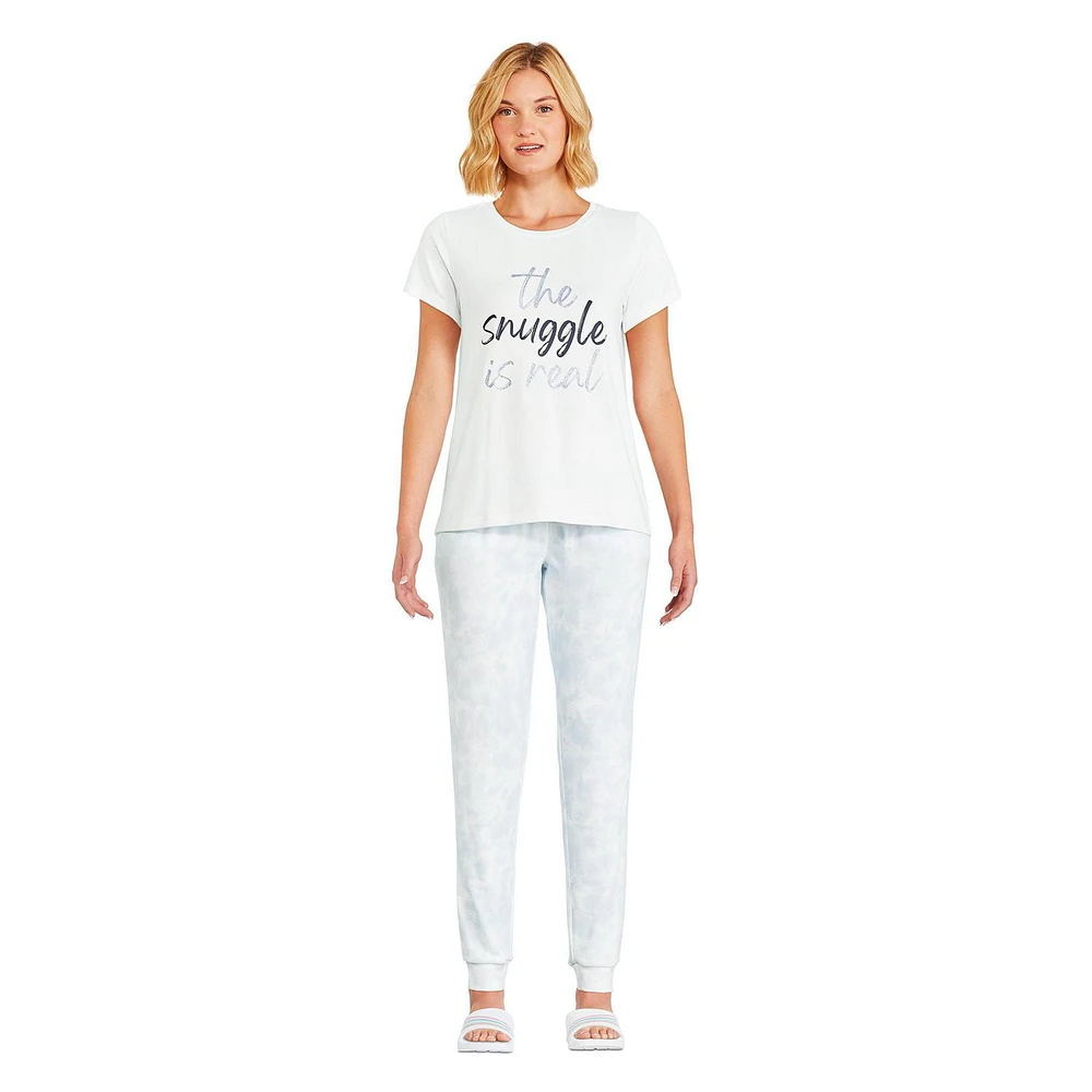 Pyjama 2 pièces en hacci George pour femmes
