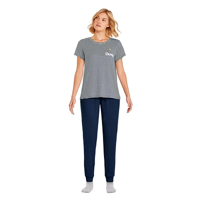 Pyjama 2 pièces en hacci George pour femmes
