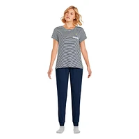 Pyjama 2 pièces en hacci George pour femmes