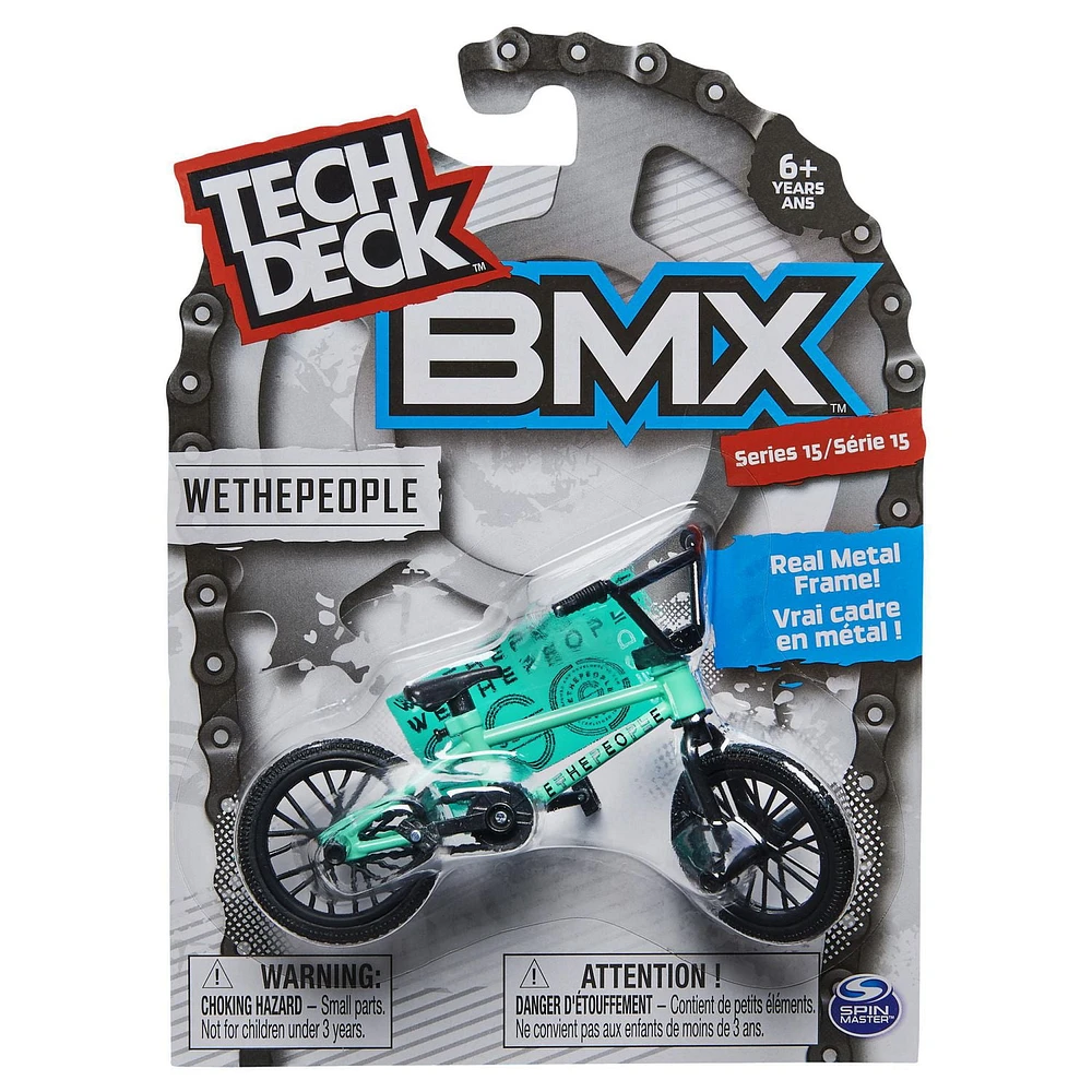 Tech Deck, BMX Finger Bike, Wethepeople, Turqouise/Black, Series 15