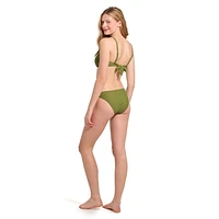 Summer Flirtt Bas de bikini texturés taille basse pour femme