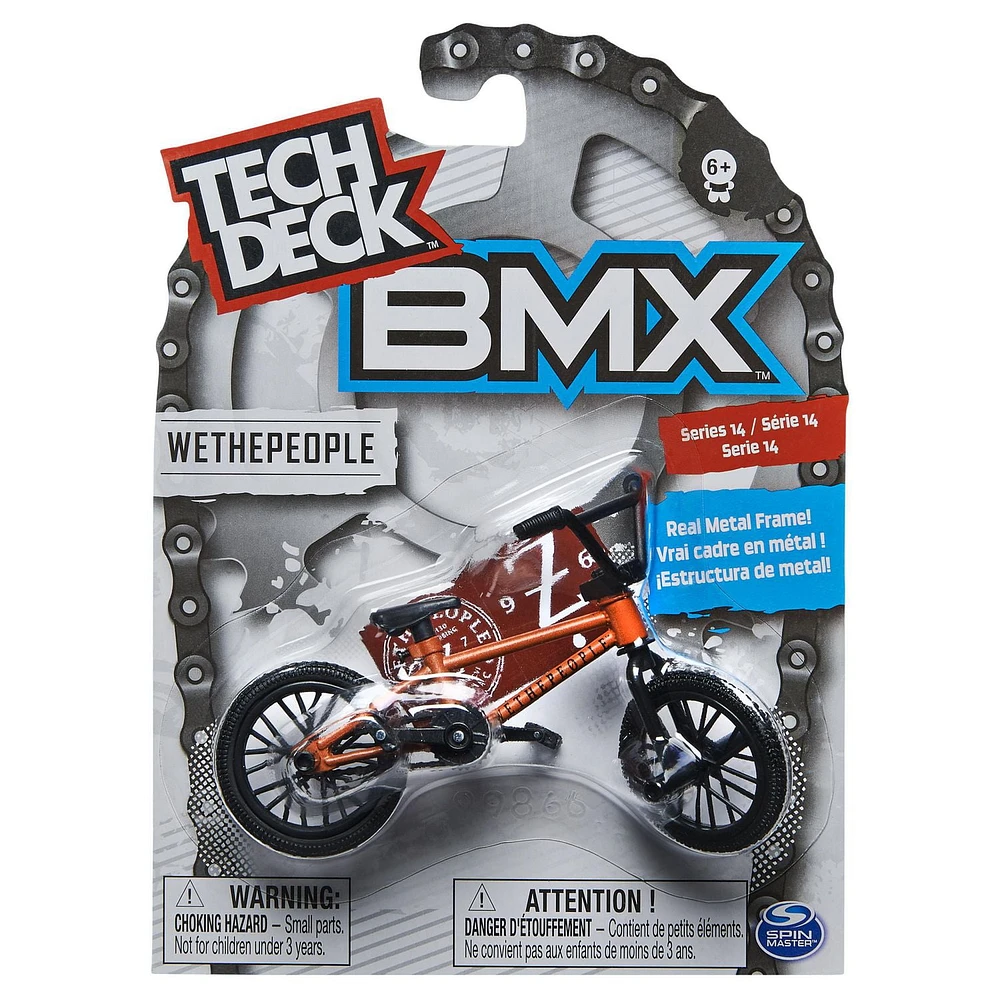 Tech Deck - BMX Finger Bike - Wethepeople - Orange/Black - Series 14