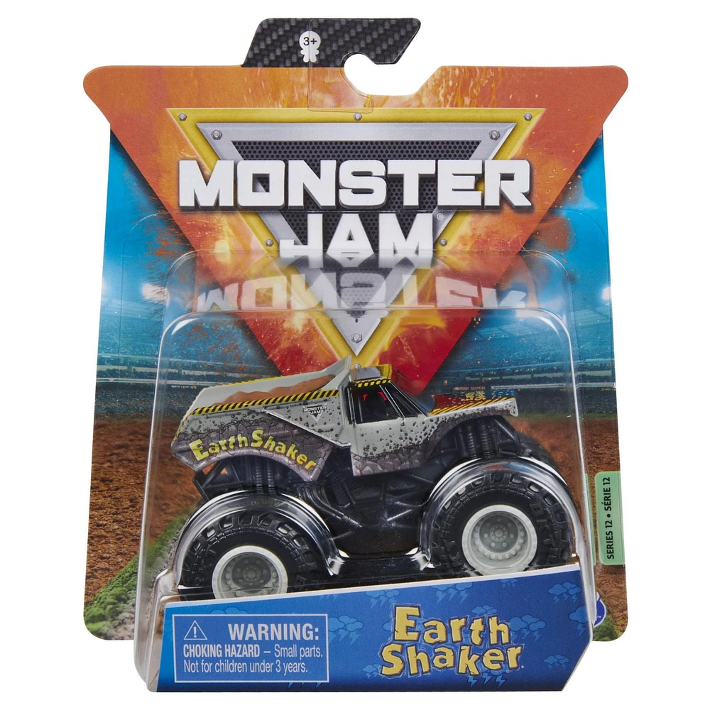 Monster Jam, Official El Toro Loco Monster Truck, Die-Cast Vehicle, Wreckless Trucks Series, 1:64 Scale