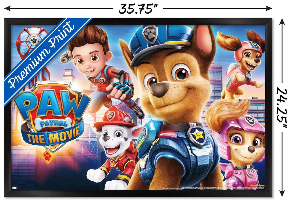 Nickelodeon Paw Patrol Movie - Theatrical Wall Poster, 22.375" x 34"