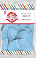 Party-Eh! Latex Balloons, 15 Light Blue Balloons