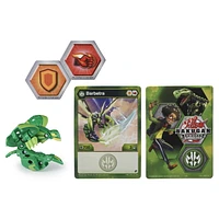 Bakugan, Barbetra, 2-inch Tall Armored Alliance Collectible Action Figure and Trading Card