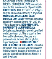 Equate vitamine E 200 UI 100 gélules