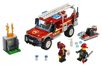 LEGO City Fire Chief Response Truck 60231 Toy Building Kit, 201 pieces, 2 mini figures