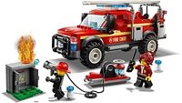 LEGO City Fire Chief Response Truck 60231 Toy Building Kit, 201 pieces, 2 mini figures