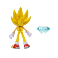 Super Sonic (Moderne) avec Émeraude du chaos bleu pâle