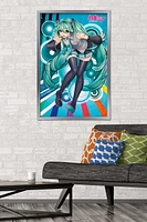 Hatsune Miku - Whisper Wall Poster with Magnetic Frame, 22.375" x 34"