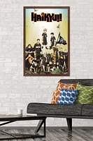 Haikyu!! - Key Art Wall Poster, 22.375" x 34" Framed