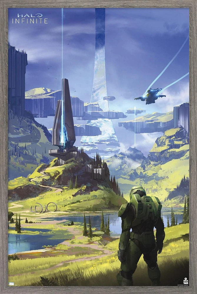 Halo Infinite - Master Chief Valley Wall Poster