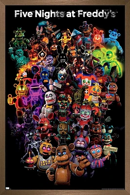 Five Nights at Freddy's: Special Delivery - Collage Wall Poster