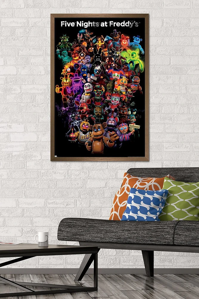 Five Nights at Freddy's: Special Delivery - Collage Wall Poster