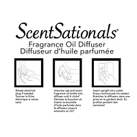 ScentSationals Scent Charm Diffuser -  Villa, Fragrance Oil Diffuser