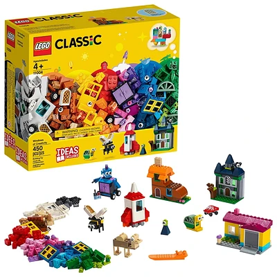 LEGO Classic Windows of Creativity 11004 Toy Building Kit (450 Piece)