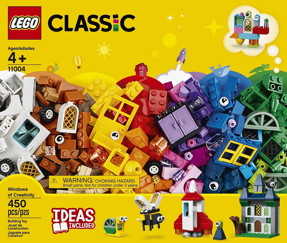 LEGO Classic Windows of Creativity 11004 Toy Building Kit (450 Piece)