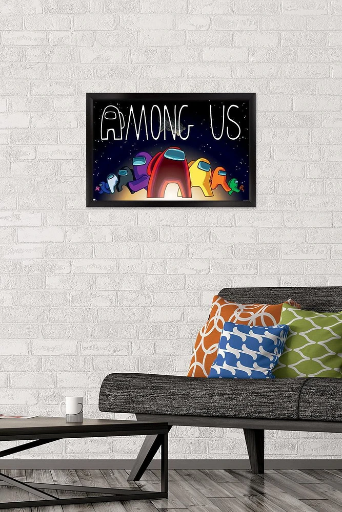 Among Us - Universe Wall Poster, 22.375" x 34" Framed