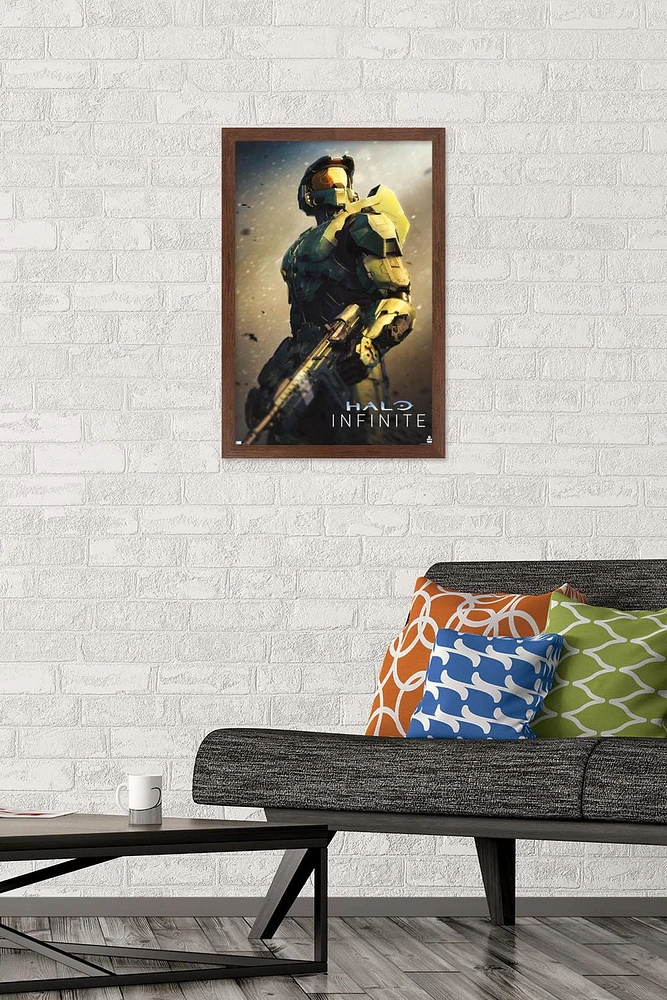 Halo Infinite - Become Wall Poster, 22.375" x 34" Framed