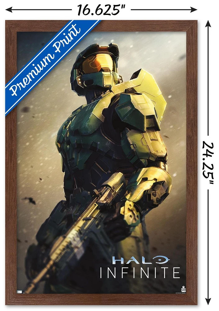 Halo Infinite - Become Wall Poster, 22.375" x 34" Framed